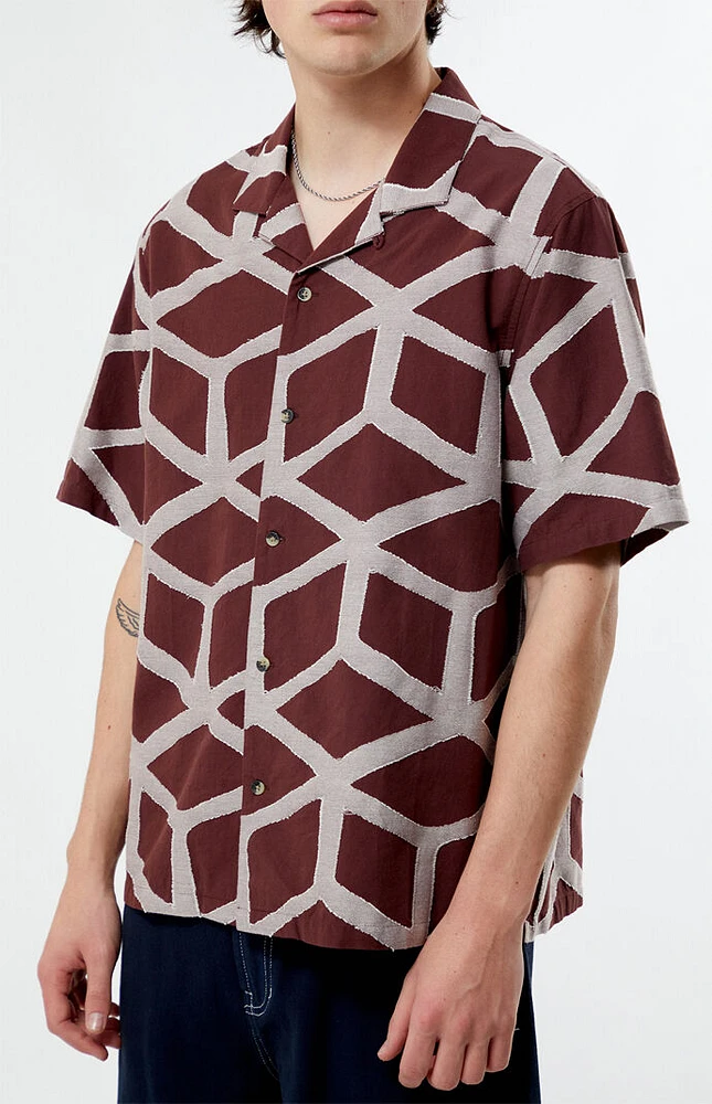 PacSun Roman Oversized Camp Shirt