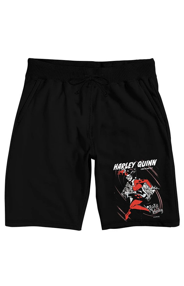 Harley Quinn XOXO Sweat Shorts