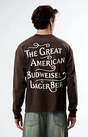 Budweiser By PacSun Reissue Long Sleeve T-Shirt