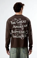 Budweiser By PacSun Reissue Long Sleeve T-Shirt