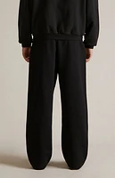 Fear of God Essentials Black Fleece Relaxed Sweatpants
