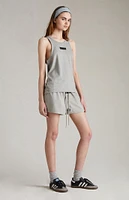 Fear of God Essentials Women's Dark Heather Oatmeal Tank Top