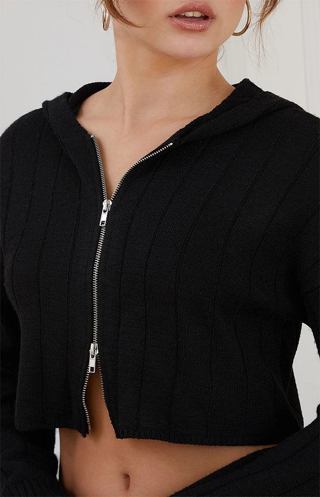 LA Hearts Eco Ribbed Sweater Hoodie