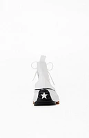 Converse White Run Star Hike High Top Sneakers