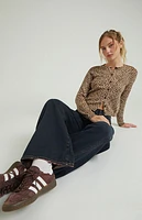 Pacsun Dark Indigo Low Rise Baggy Jeans