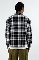 PacSun Full Zip Flannel Shirt