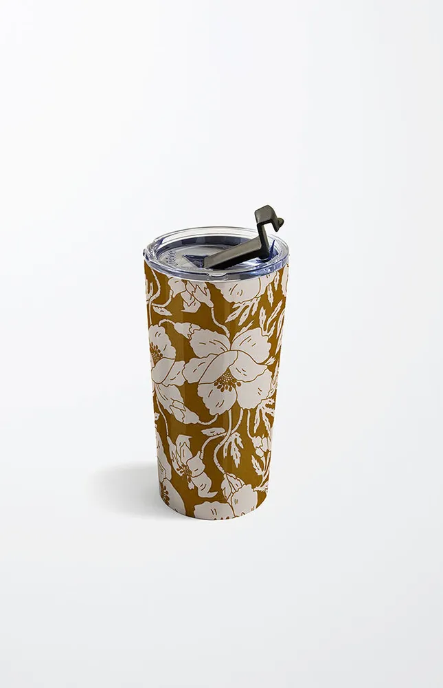 Flower Travel Mug