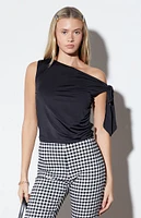 LA Hearts One Shoulder Knotted Top