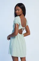 LA Hearts Open Back Babydoll Dress