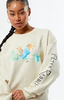 Peter Rabbit Snail Friend Crew Neck Sweatshirt