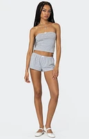 Edikted Astor Striped Shorts