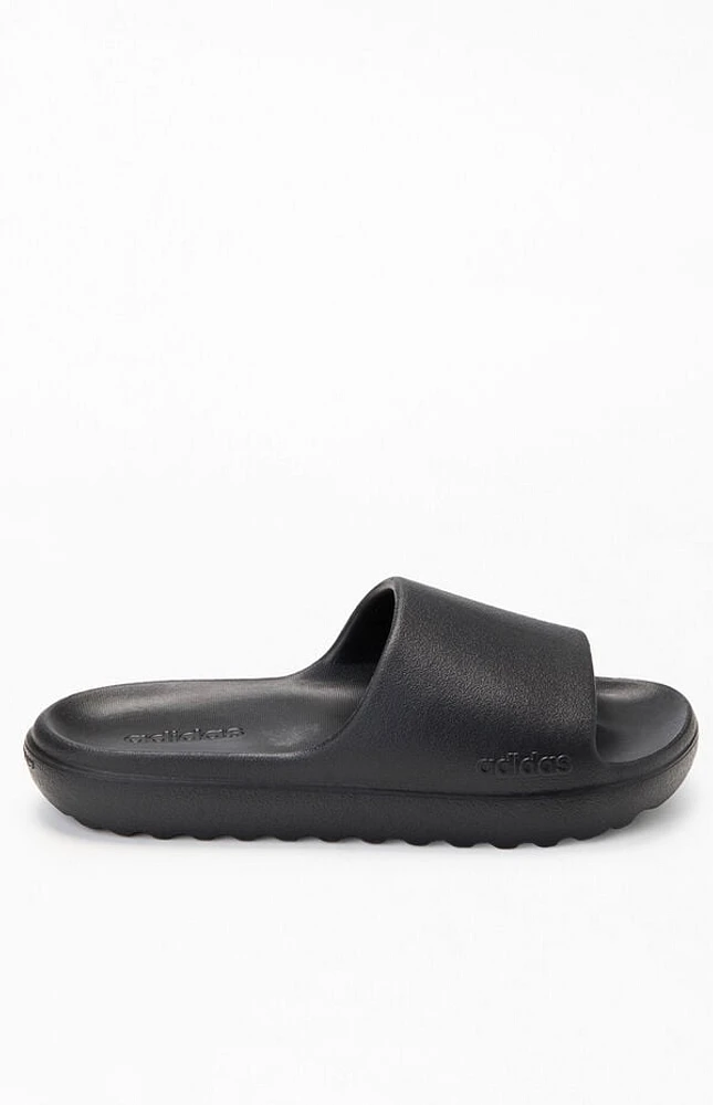 adidas Kids Black Adilette Lumia Slides
