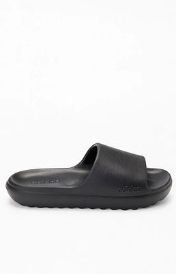 adidas Kids Black Adilette Lumia Slides