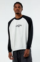 Converse Retro Raglan Crew Neck Sweatshirt