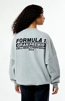 Formula 1 x PacSun Italy Emblem Crew Neck Sweatshirt