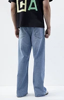 PacSun Light Indigo Extreme Baggy Jeans