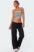 Edikted Lexi Ribbed Tube Top