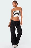 Edikted Lexi Ribbed Tube Top