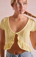 Beverly and Beck Elenah Crochet Top