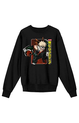 My Hero Academia Bakugo Crew Neck Sweatshirt