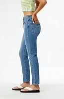 Levi's Blue It's True 501 Skinny Jeans