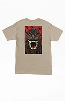 Santa Cruz Godzilla Destroyer Stripe T-Shirt