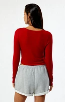 Est. PAC 1980 Kelly Basic Long Sleeve Top
