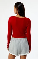 Est. PAC 1980 Kelly Basic Long Sleeve Top
