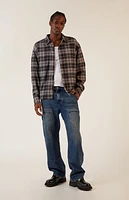 Pacsun Washed Flannel Shirt