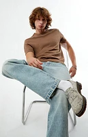 FIELD OF STUDY by Pacsun Light Wash Baggy Jeans