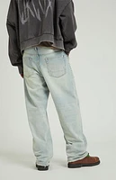 Pacsun Light Tinted Indigo Baggy Jeans
