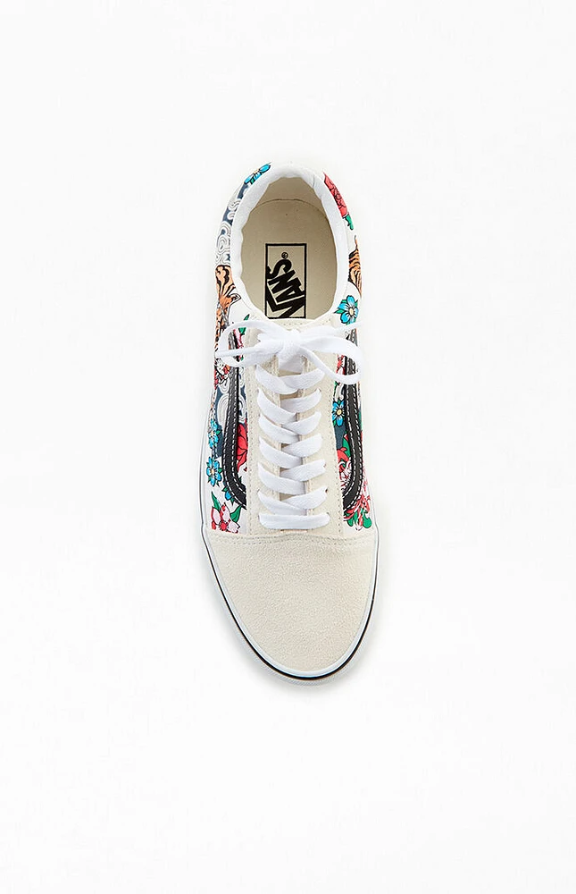 Old Skool Tiger Floral Shoes