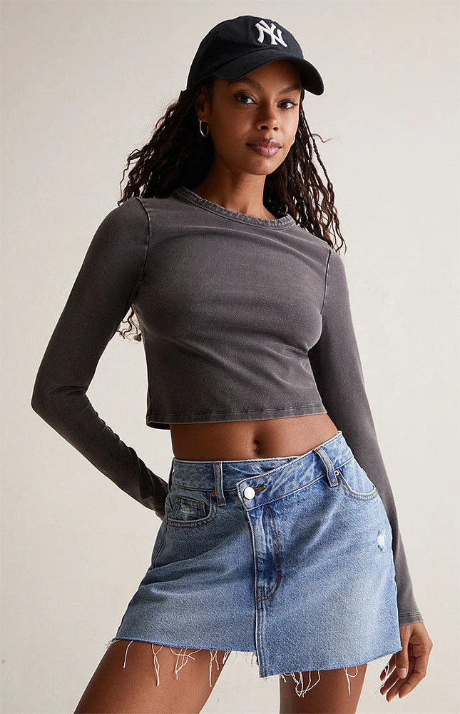 Brenn Long Sleeve Crop Top