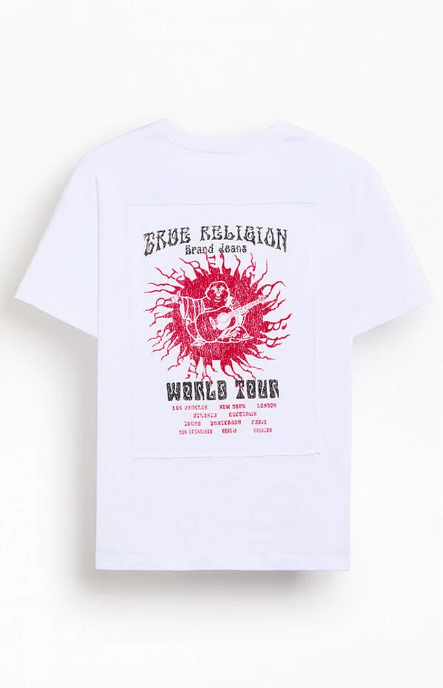 True Religion Blazing Tour Applique T-Shirt
