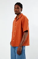 PacSun Textured Oversized Camp Shirt