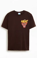 47 Brand Miami Heat '47 Vintage Tubular Dagger Tradition Premium T-Shirt