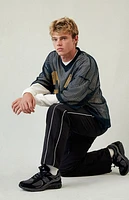 Pacsun Black Bolton Baggy Track Pants