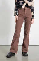 PacSun Brown Corduroy High Waisted Bootcut Jeans