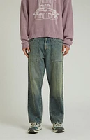 PacSun Dark Indigo Tinted Baggy Jeans