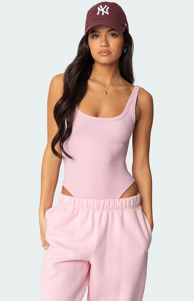 Edikted Lakely Ribbed Bodysuit