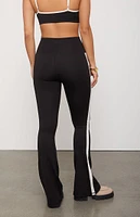 PAC 1980 WHISPER Active Classic Stripe Flare Yoga Pants