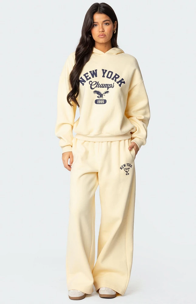 Edikted New York Champs Sweatpants