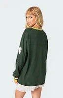 Edikted Cali Oversized Baseball T-Shirt