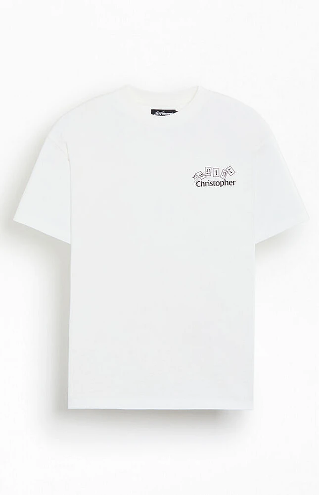 SAINT CHRISTOPHER Luck On The Line T-Shirt
