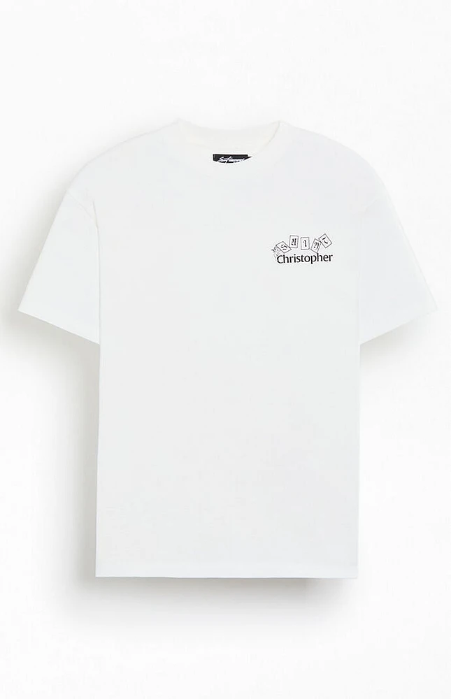 SAINT CHRISTOPHER Luck On The Line T-Shirt
