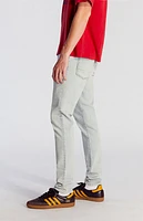 Pacsun Bryce Stretch Stacked Skinny Jeans Light Indigo