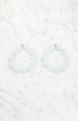 LA Hearts 2 Pack Pearl Rings