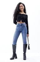 PacSun Stretch Dark Indigo Skinny Jeans