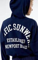 PacSun Pacific Sunwear Bubble Cropped Hoodie