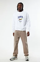 PacSun Aspen Embroidered Crew Neck Sweatshirt